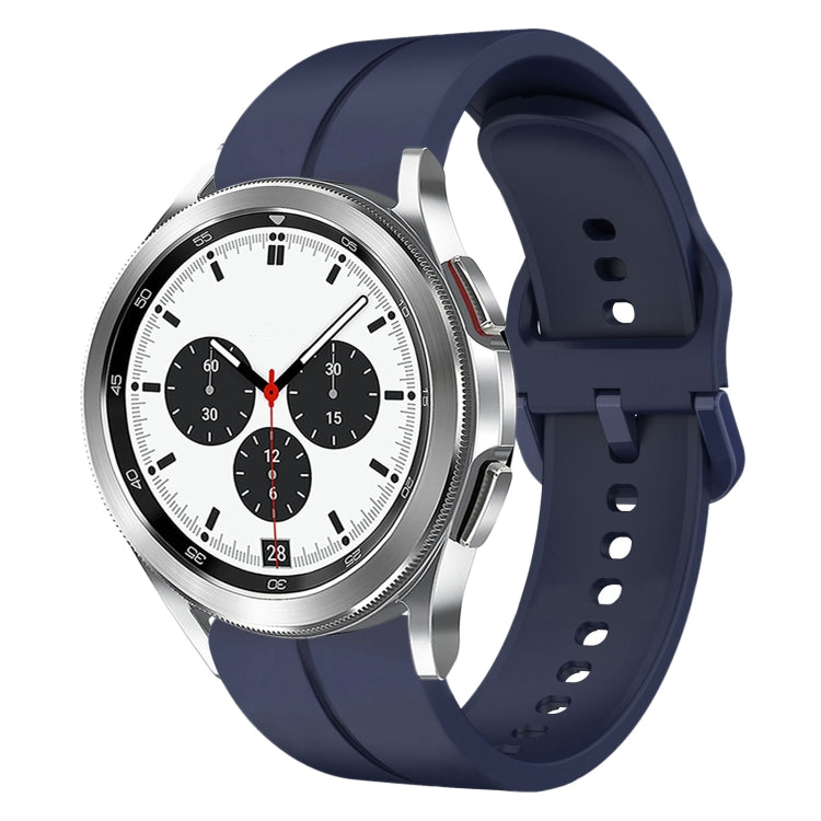 20mm Loop Silicone Watch Band, For Samsung  Galaxy Watch 4 Classic 42mm, For Samsung  Galaxy Watch 4 Classic 46mm