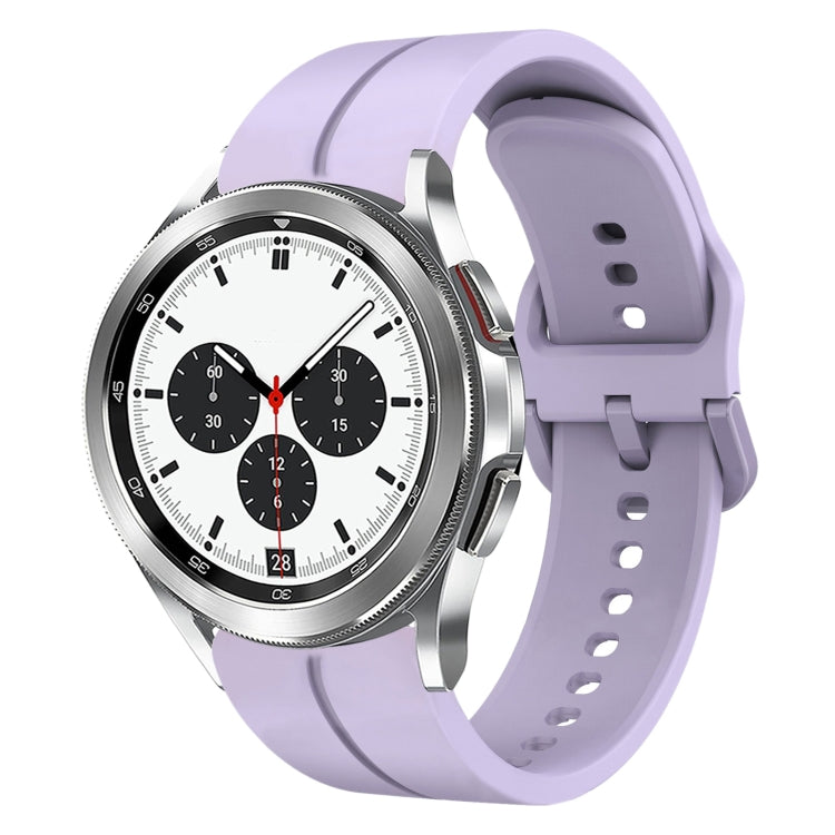 20mm Loop Silicone Watch Band, For Samsung  Galaxy Watch 4 Classic 42mm, For Samsung  Galaxy Watch 4 Classic 46mm