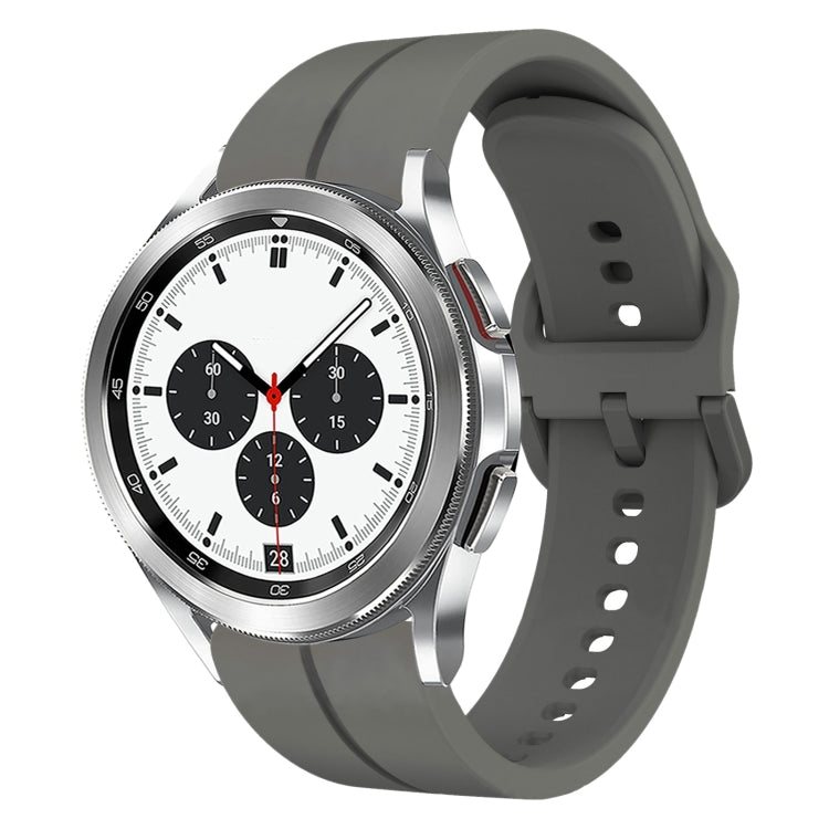 20mm Loop Silicone Watch Band, For Samsung  Galaxy Watch 4 Classic 42mm, For Samsung  Galaxy Watch 4 Classic 46mm