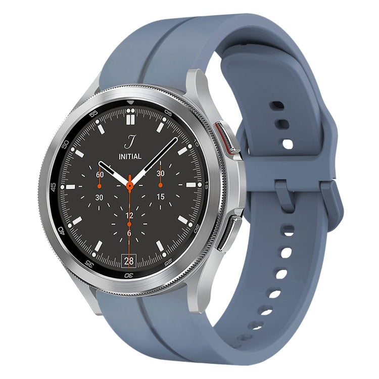 20mm Loop Silicone Watch Band, For Samsung  Galaxy Watch 4 Classic 42mm, For Samsung  Galaxy Watch 4 Classic 46mm