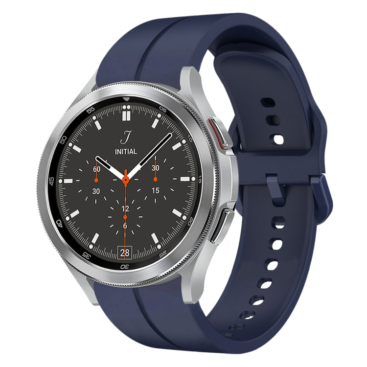 20mm Loop Silicone Watch Band, For Samsung  Galaxy Watch 4 Classic 42mm, For Samsung  Galaxy Watch 4 Classic 46mm