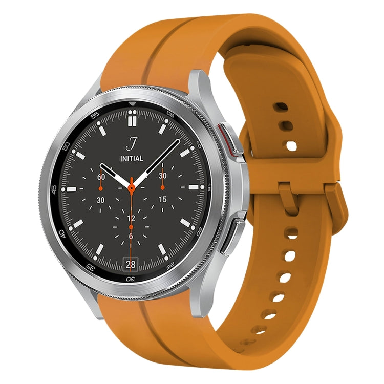 20mm Loop Silicone Watch Band, For Samsung  Galaxy Watch 4 Classic 42mm, For Samsung  Galaxy Watch 4 Classic 46mm