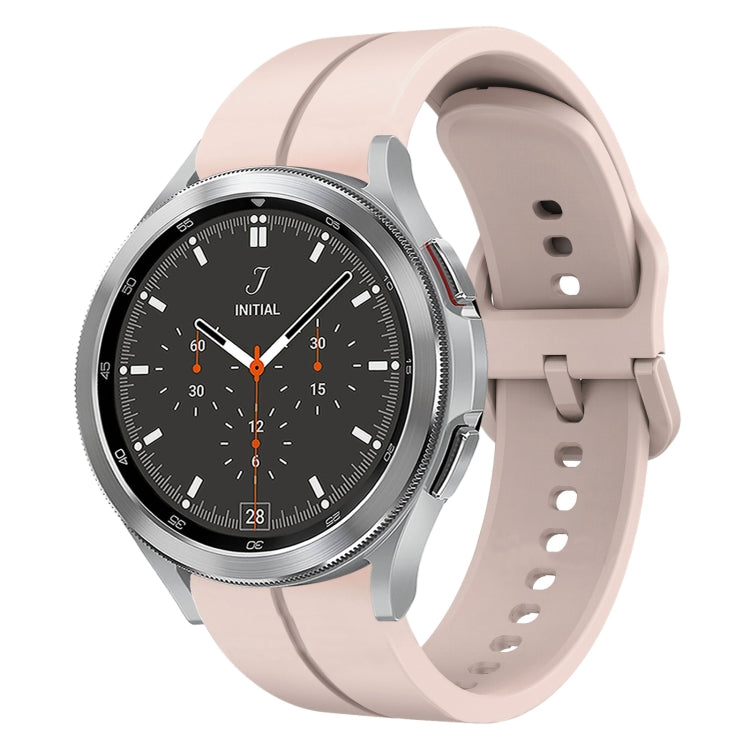 20mm Loop Silicone Watch Band, For Samsung  Galaxy Watch 4 Classic 42mm, For Samsung  Galaxy Watch 4 Classic 46mm