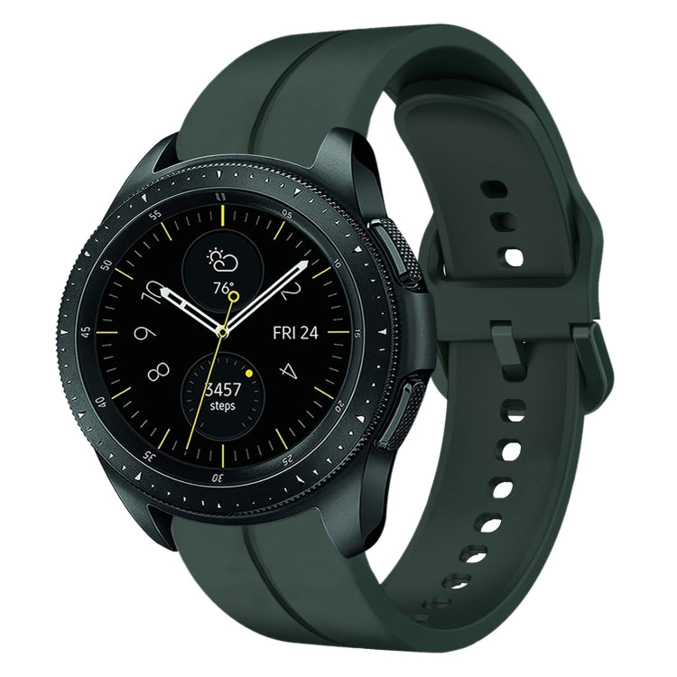 20mm Loop Silicone Watch Band, For Samsung Galaxy Watch 42mm, For Samsung Galaxy Watch 6 44mm