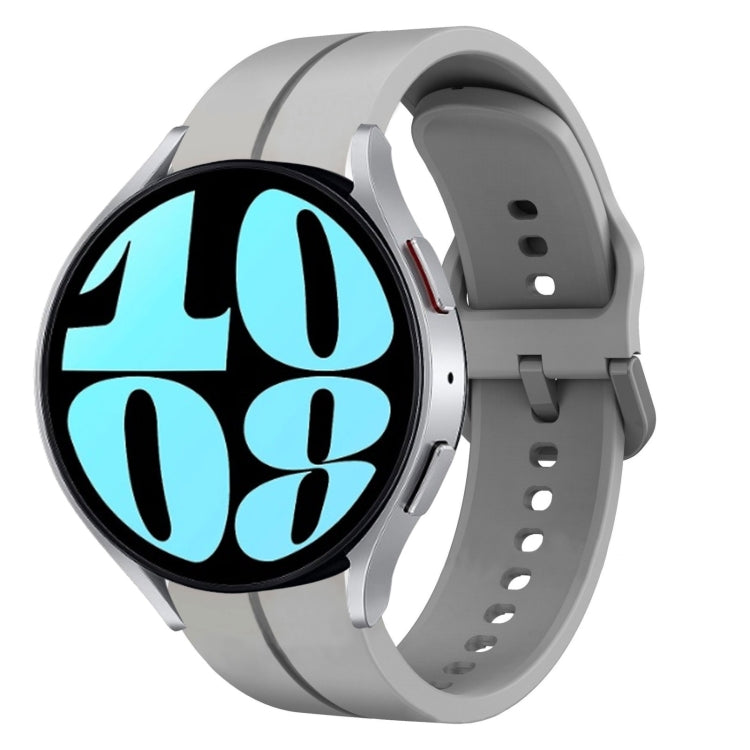20mm Loop Silicone Watch Band, For Samsung Galaxy Watch 42mm, For Samsung Galaxy Watch 6 44mm