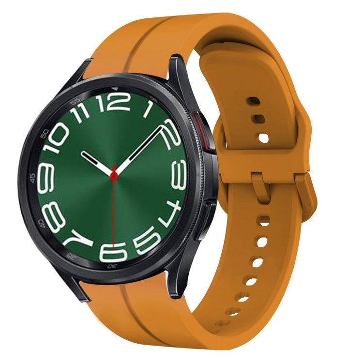 20mm Loop Silicone Watch Band, For Samsung Galaxy Watch5 44mm, For Samsung Galaxy Watch 6 Classic 47mm