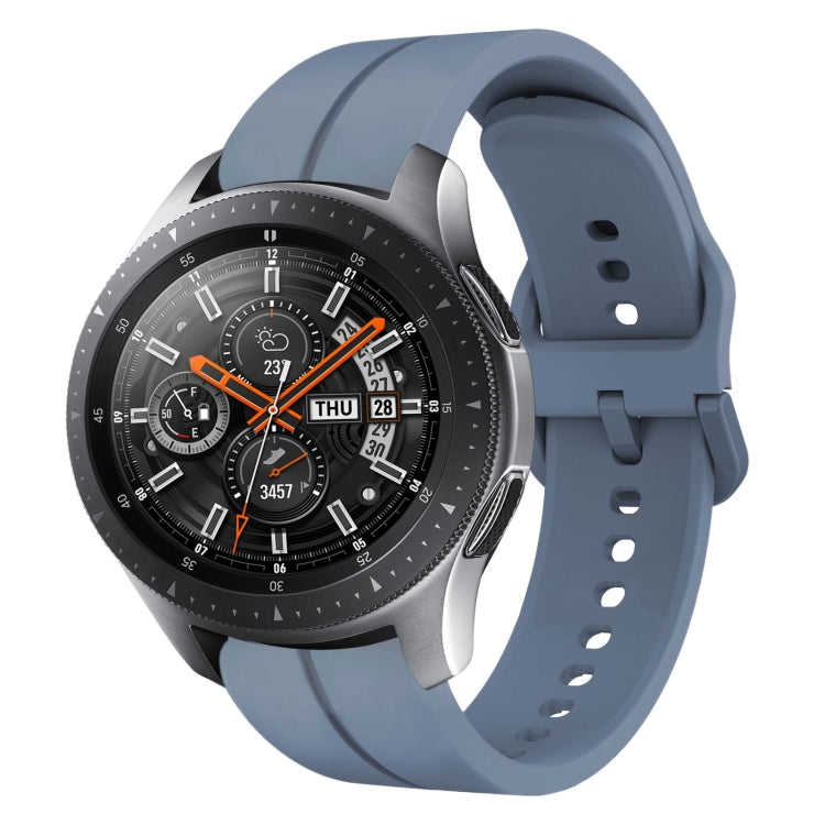 22mm Loop Silicone Watch Band, For Samsung Galaxy Watch3 45mm, For Samsung Galaxy Watch 46mm