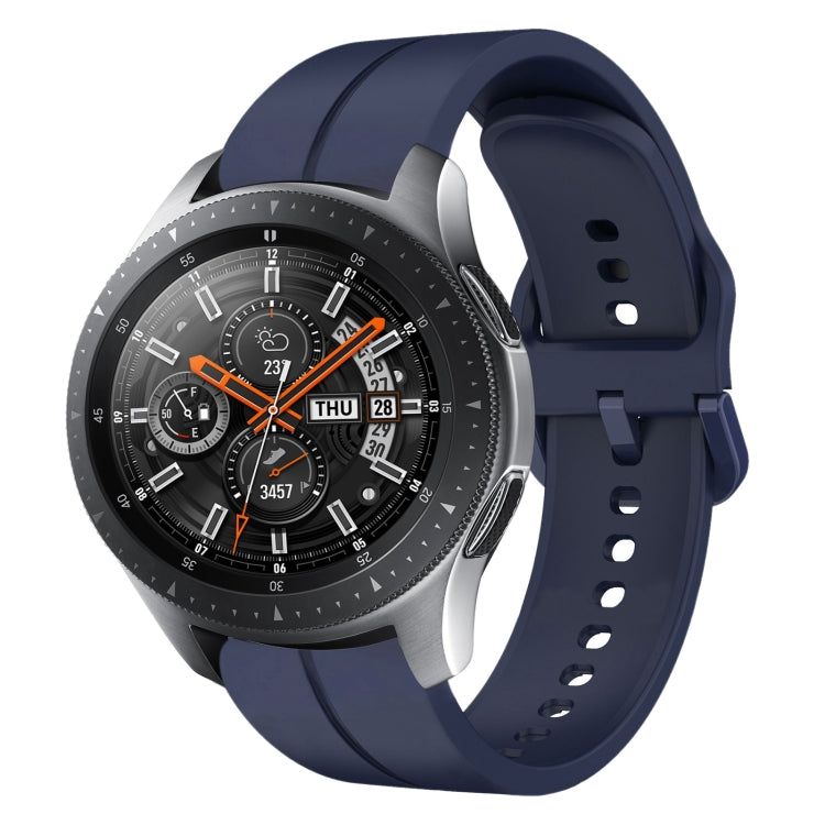 22mm Loop Silicone Watch Band, For Samsung Galaxy Watch3 45mm, For Samsung Galaxy Watch 46mm