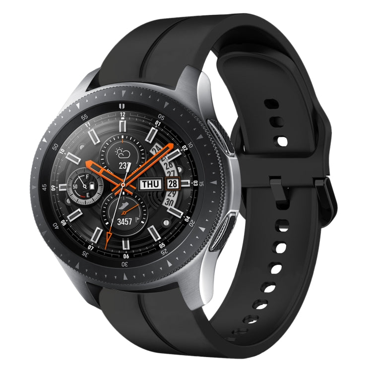 22mm Loop Silicone Watch Band, For Samsung Galaxy Watch3 45mm, For Samsung Galaxy Watch 46mm