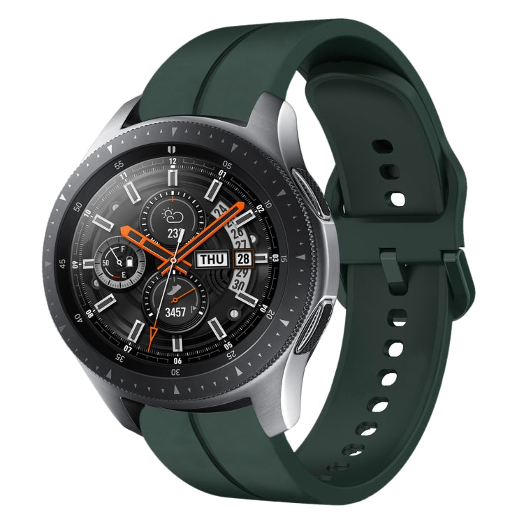 22mm Loop Silicone Watch Band, For Samsung Galaxy Watch3 45mm, For Samsung Galaxy Watch 46mm