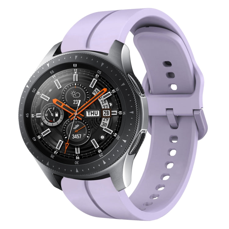 22mm Loop Silicone Watch Band, For Samsung Galaxy Watch3 45mm, For Samsung Galaxy Watch 46mm