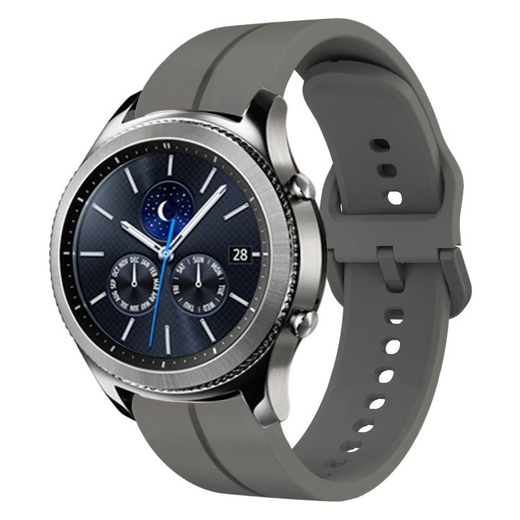 22mm Loop Silicone Watch Band, For Samsung Gear S3 Classic, For Samsung Gear S3 Frontier