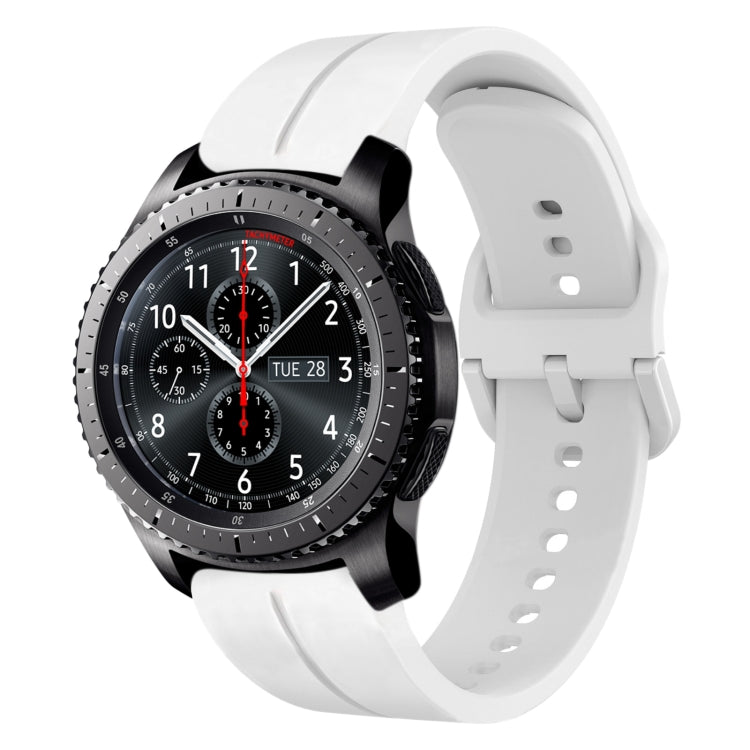 22mm Loop Silicone Watch Band, For Samsung Gear S3 Classic, For Samsung Gear S3 Frontier
