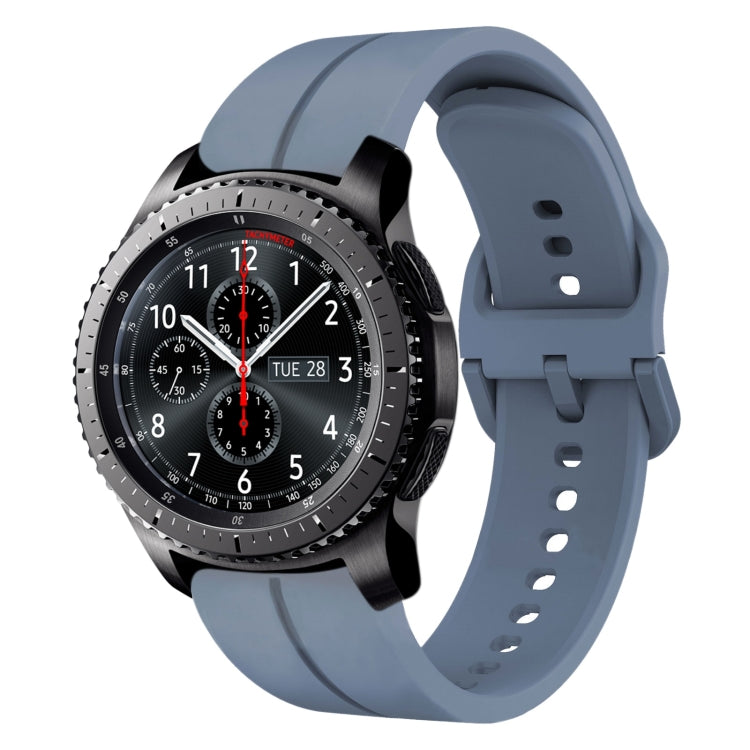 22mm Loop Silicone Watch Band, For Samsung Gear S3 Classic, For Samsung Gear S3 Frontier
