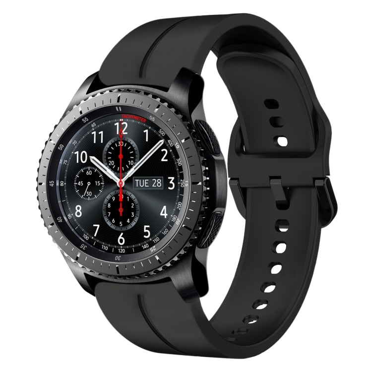 22mm Loop Silicone Watch Band, For Samsung Gear S3 Classic, For Samsung Gear S3 Frontier