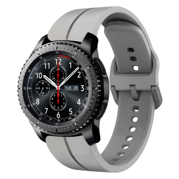22mm Loop Silicone Watch Band, For Samsung Gear S3 Classic, For Samsung Gear S3 Frontier