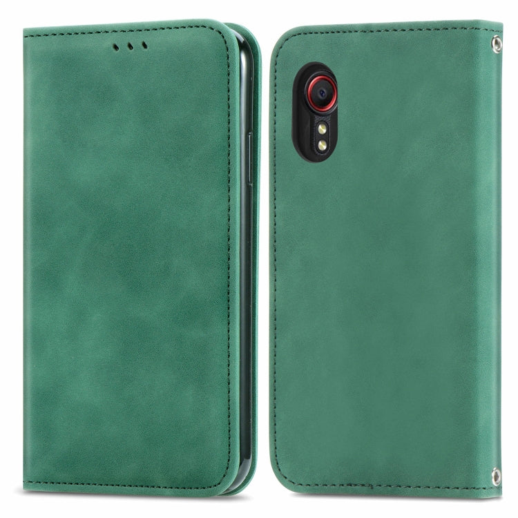 Retro Skin Feel Magnetic Leather Phone Case, For Samsung Galaxy A24 5G, For Samsung Galaxy S23 Ultra 5G, For Samsung Galaxy S23+ 5G, For Samsung Galaxy S23 5G, For Samsung Galaxy XCover 5