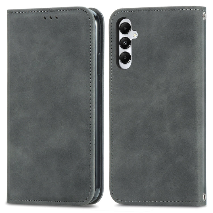 Retro Skin Feel Magnetic Leather Phone Case, For Samsung Galaxy A15, For Samsung Galaxy A05, For Samsung Galaxy A05s 4G, For Samsung Galaxy A25 5G, For Samsung Galaxy S23 FE 5G