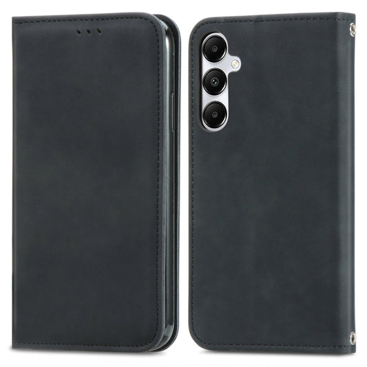 Retro Skin Feel Magnetic Leather Phone Case, For Samsung Galaxy A55 5G, For Samsung Galaxy A35 5G, For Samsung Galaxy S24 Ultra 5G, For Samsung Galaxy S24+ 5G, For Samsung Galaxy S24 5G