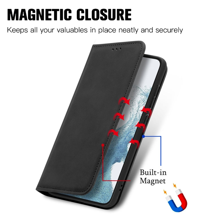 Retro Skin Feel Magnetic Leather Phone Case, For Samsung Galaxy A24 5G, For Samsung Galaxy S23 Ultra 5G, For Samsung Galaxy S23+ 5G, For Samsung Galaxy S23 5G, For Samsung Galaxy XCover 5