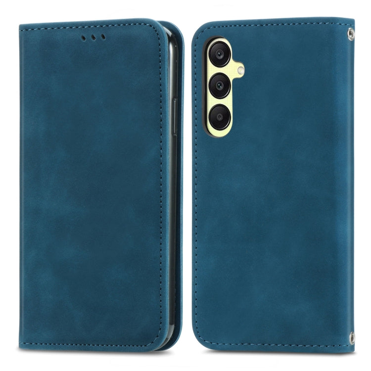 Retro Skin Feel Magnetic Leather Phone Case, For Samsung Galaxy A15, For Samsung Galaxy A05, For Samsung Galaxy A05s 4G, For Samsung Galaxy A25 5G, For Samsung Galaxy S23 FE 5G