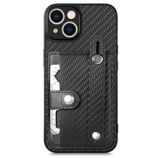 Wristband Kickstand Card Wallet Back Cover Phone Case with Tool Knife, For iPhone 13, For iPhone 13 Pro, For iPhone 13 mini, For iPhone 13 Pro Max
