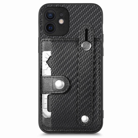 Wristband Kickstand Card Wallet Back Cover Phone Case with Tool Knife