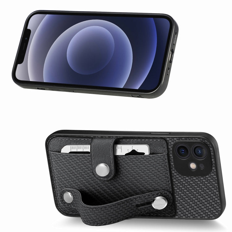 Wristband Kickstand Card Wallet Back Cover Phone Case with Tool Knife