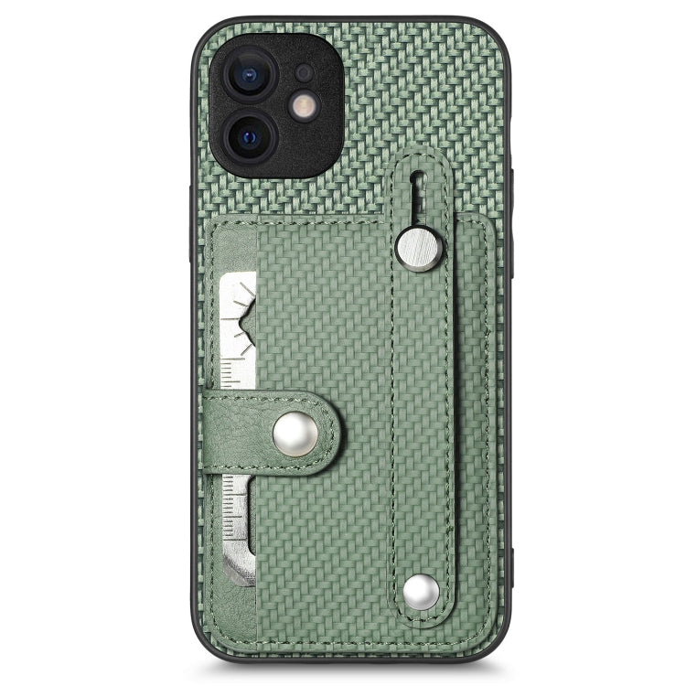 Wristband Kickstand Card Wallet Back Cover Phone Case with Tool Knife