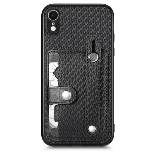 Wristband Kickstand Card Wallet Back Cover Phone Case with Tool Knife