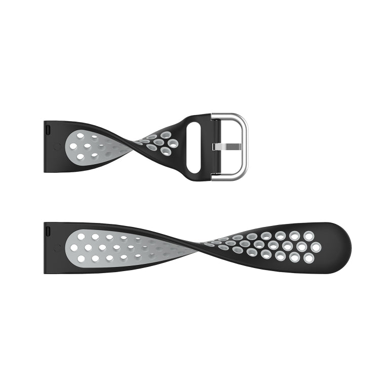 22mm Perforated Breathable Sports Silicone Watch Band, For Samsung Gear S3 Classic