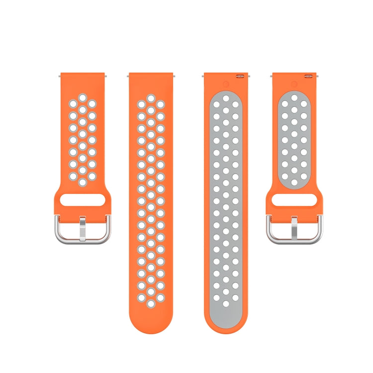 22mm Perforated Breathable Sports Silicone Watch Band, For Samsung Gear S3 Classic