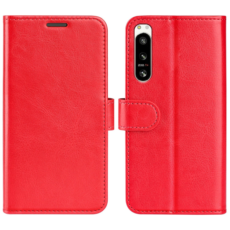 For Sony Xperia 5 IV R64 Texture Horizontal Flip Leather Phone Case, For Sony Xperia 5 IV