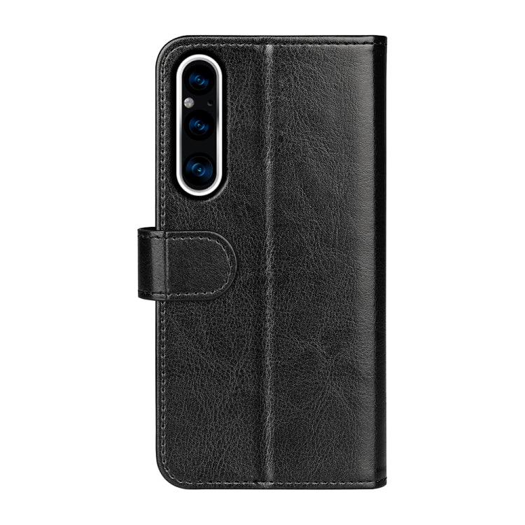 For Sony Xperia 1 V R64 Texture Horizontal Flip Leather Phone Case, For Sony Xperia 1 V