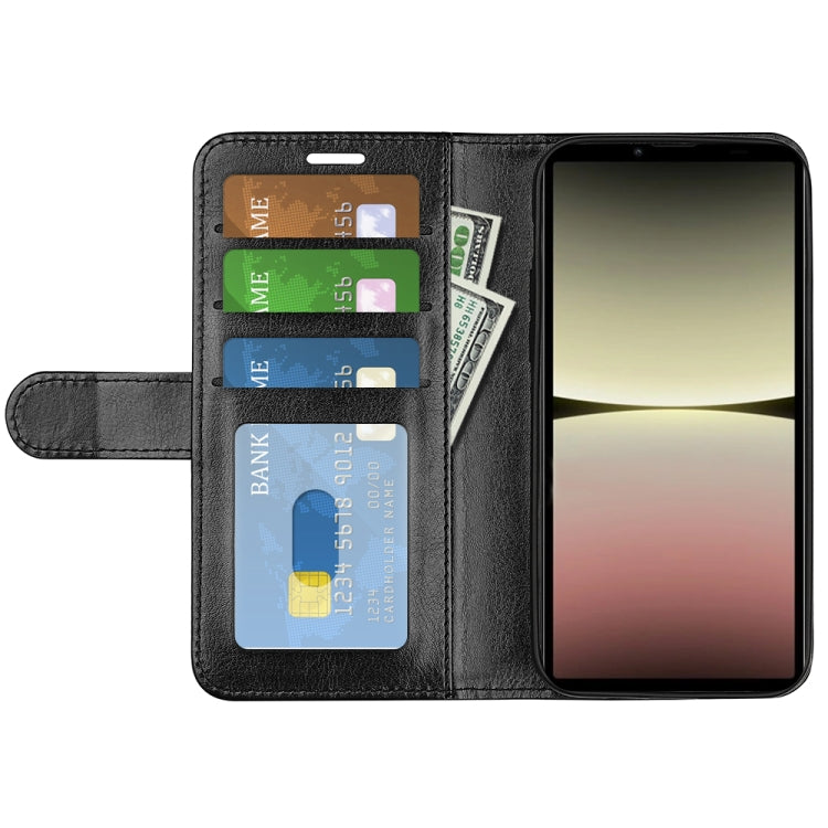 For Sony Xperia10 V R64 Texture Horizontal Flip Leather Phone Case, For Sony Xperia 10 V