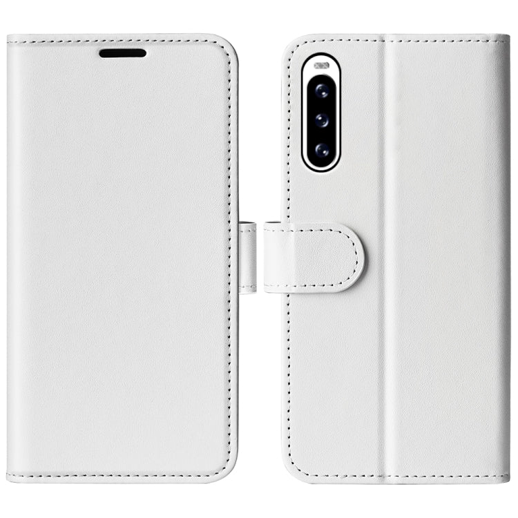 For Sony Xperia10 V R64 Texture Horizontal Flip Leather Phone Case, For Sony Xperia 10 V