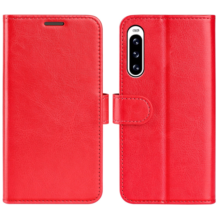 For Sony Xperia10 V R64 Texture Horizontal Flip Leather Phone Case, For Sony Xperia 10 V