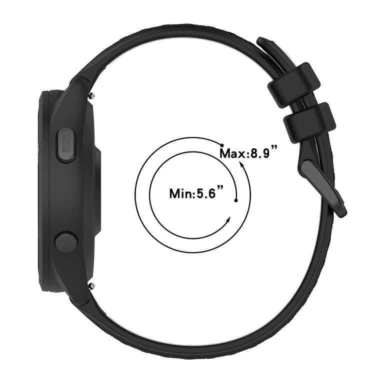20mm Sports Two-Color Silicone Watch Band, For Samsung Galaxy Watch 42mm, For Samsung Galaxy Watch 6 44mm