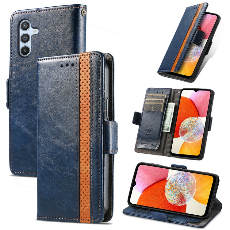 CaseNeo Splicing Dual Magnetic Buckle Leather Phone Case, For Tecno Pova Neo 5G, For vivo S15e, For Xiaomi 13 Lite, For ZTE Blade A52, For Samsung Galaxy A14 4G