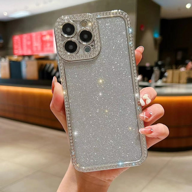 Diamond Gradient Glitter Plated TPU Phone Case, For iPhone 15 Pro Max, For iPhone 11, For iPhone 11 Pro Max