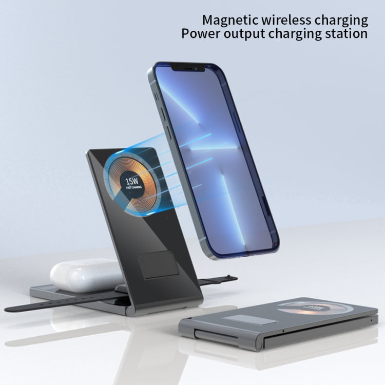 T05 Foldable 15W Magnetic Wireless Charger, T05