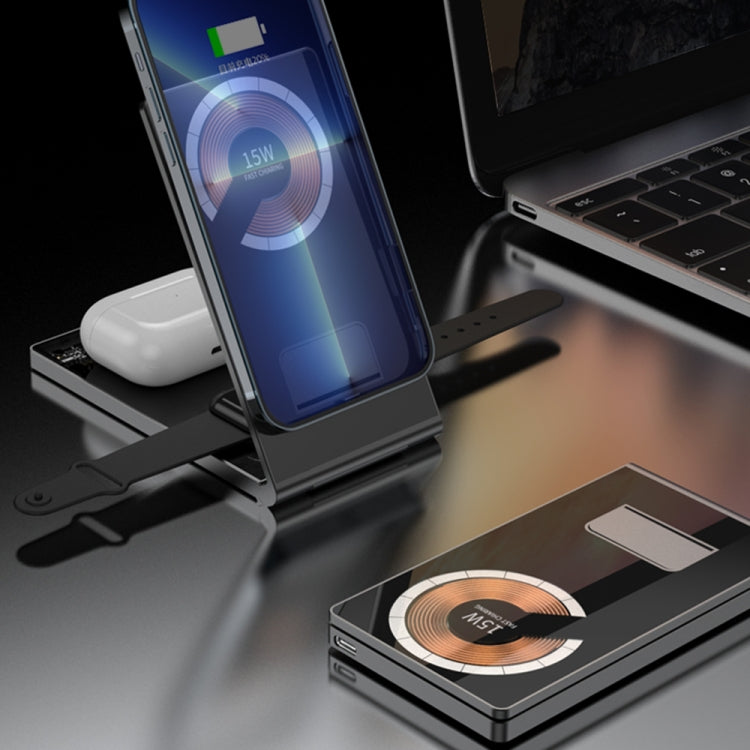 T05 Foldable 15W Magnetic Wireless Charger, T05