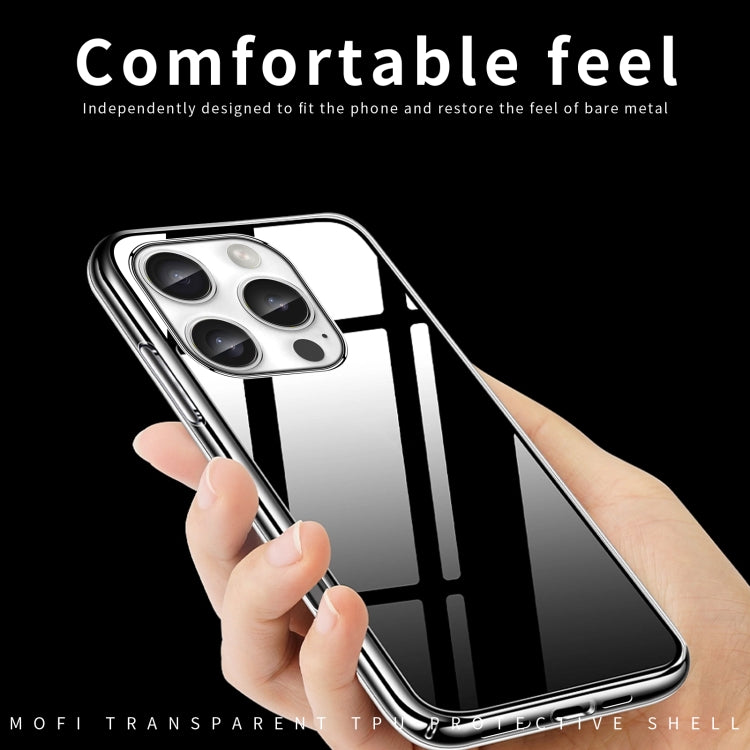 MOFI Ming Series Ultra-thin TPU Phone Case, For iPhone 16 Pro Max, For iPhone 16 Pro, For iPhone 16 Plus, For iPhone 16, For iPhone SE 2024, For iPhone 15 Pro Max, For iPhone 15 Pro, For iPhone 15 Plus, For iPhone 15