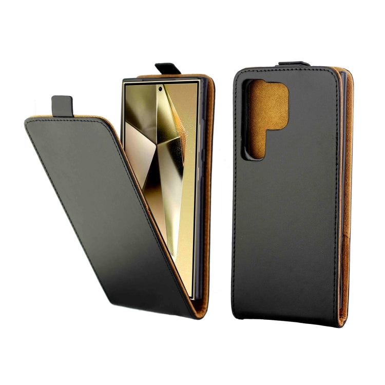 Vertical Flip Leather Case with Card Slot, For Samsung Galaxy S25 5G, For Samsung Galaxy S25+ 5G, For Samsung Galaxy S25 Ultra 5G, For Samsung Galaxy A16 5G, For Samsung Galaxy A06 4G, For Samsung Galaxy S24 FE 5G, For Samsung Galaxy M35 5G