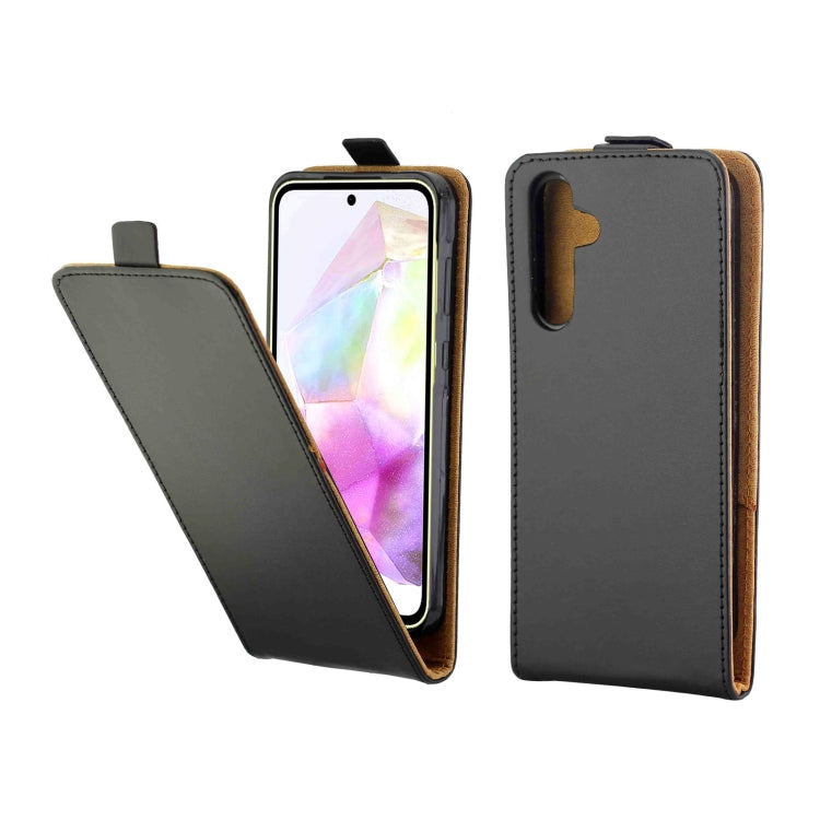 Vertical Flip Leather Case with Card Slot, For Samsung Galaxy S25 5G, For Samsung Galaxy S25+ 5G, For Samsung Galaxy S25 Ultra 5G, For Samsung Galaxy A16 5G, For Samsung Galaxy A06 4G, For Samsung Galaxy S24 FE 5G, For Samsung Galaxy M35 5G