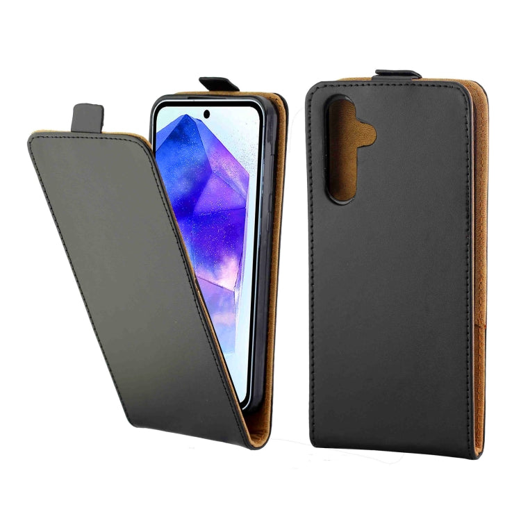 Vertical Flip Leather Case with Card Slot, For Samsung Galaxy S25 5G, For Samsung Galaxy S25+ 5G, For Samsung Galaxy S25 Ultra 5G, For Samsung Galaxy A16 5G, For Samsung Galaxy A06 4G, For Samsung Galaxy S24 FE 5G, For Samsung Galaxy M35 5G