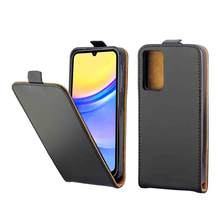 Vertical Flip Leather Case with Card Slot, For Samsung Galaxy S25 5G, For Samsung Galaxy S25+ 5G, For Samsung Galaxy S25 Ultra 5G, For Samsung Galaxy A16 5G, For Samsung Galaxy A06 4G, For Samsung Galaxy S24 FE 5G, For Samsung Galaxy M35 5G