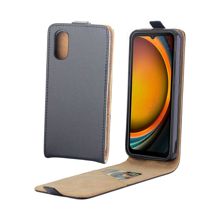 Vertical Flip Leather Case with Card Slot, For Samsung Galaxy S25 5G, For Samsung Galaxy S25+ 5G, For Samsung Galaxy S25 Ultra 5G, For Samsung Galaxy A16 5G, For Samsung Galaxy A06 4G, For Samsung Galaxy S24 FE 5G, For Samsung Galaxy M35 5G