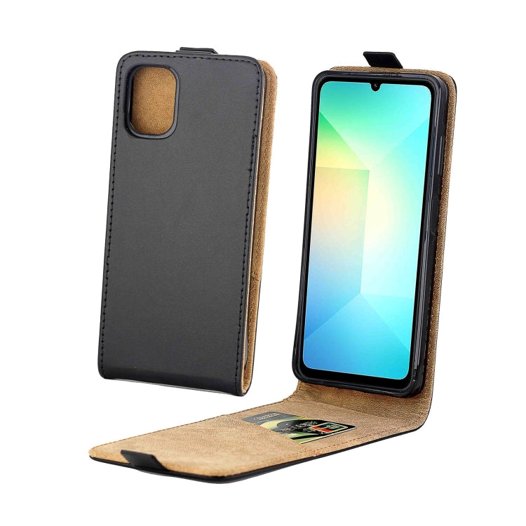 Vertical Flip Leather Case with Card Slot, For Samsung Galaxy S25 5G, For Samsung Galaxy S25+ 5G, For Samsung Galaxy S25 Ultra 5G, For Samsung Galaxy A16 5G, For Samsung Galaxy A06 4G, For Samsung Galaxy S24 FE 5G, For Samsung Galaxy M35 5G