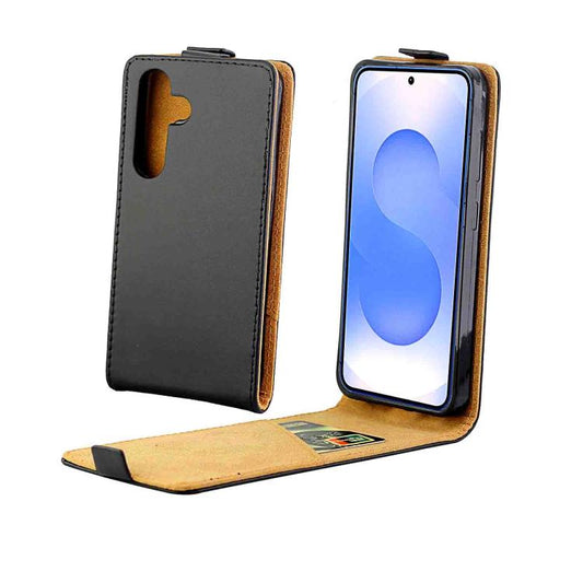 Vertical Flip Leather Case with Card Slot, For Samsung Galaxy S25 5G, For Samsung Galaxy S25+ 5G, For Samsung Galaxy S25 Ultra 5G, For Samsung Galaxy A16 5G, For Samsung Galaxy A06 4G, For Samsung Galaxy S24 FE 5G, For Samsung Galaxy M35 5G